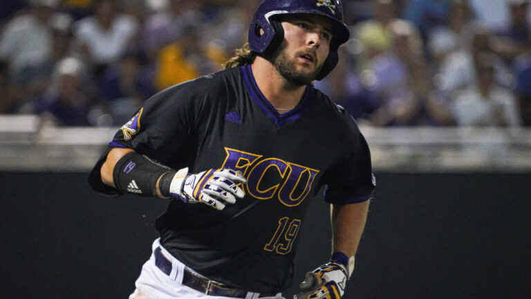 Alec Burleson at East Carolina University