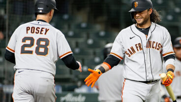 Buster Posey and Brandon Crawford