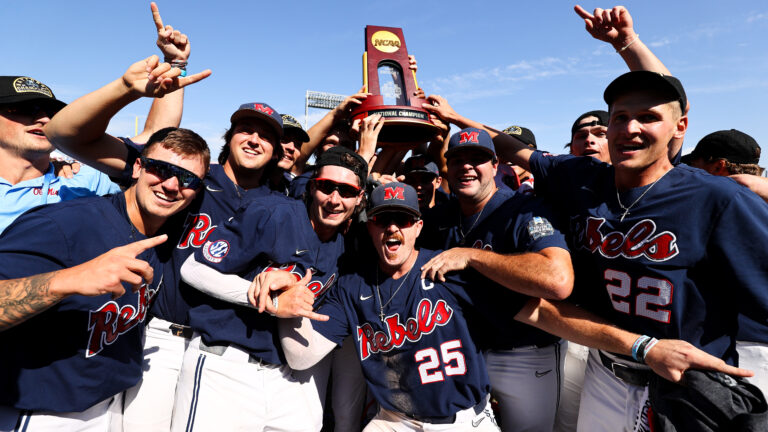 Ole Miss Sweeps Oklahoma To Win First Ever College World Series Title