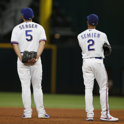 Corey Seager and Marcus Semien