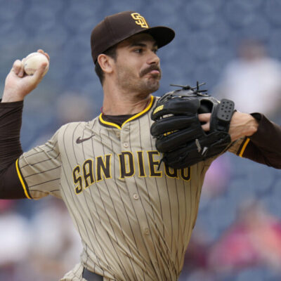 WASHINGTON, DC - JULY 25: Dylan Cease #84 of the San Diego Padres pitches to the Washington Nationals during the first inning at Nationals Park on July 25, 2024 in Washington, DC. (Photo by Jess Rapfogel/Getty Images)
