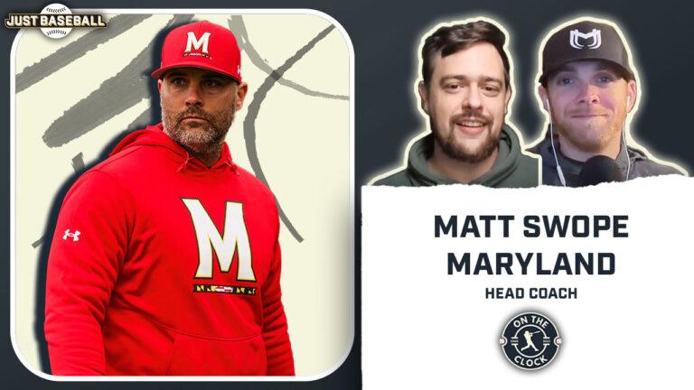 On The Clock: Interview with Maryland Baseball Head Coach Matt Swope