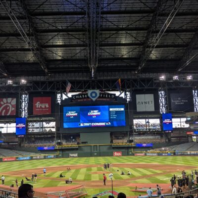 photo taken at the MLB Draft Combine