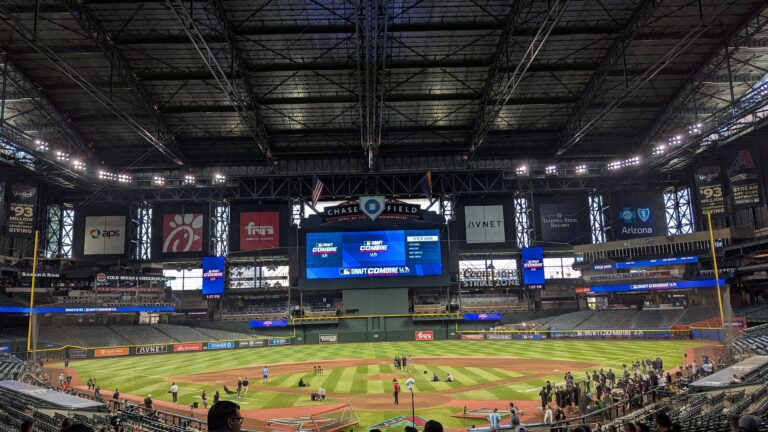 photo taken at the MLB Draft Combine