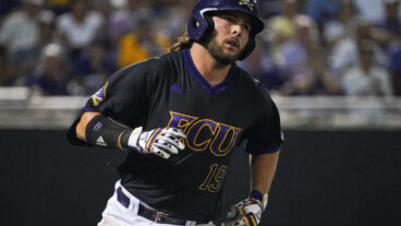 Alec Burleson at East Carolina University