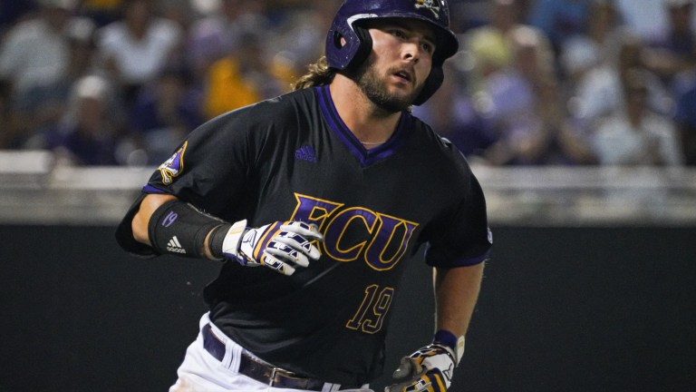 Alec Burleson at East Carolina University