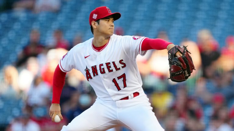 Shohei Ohtani pitching