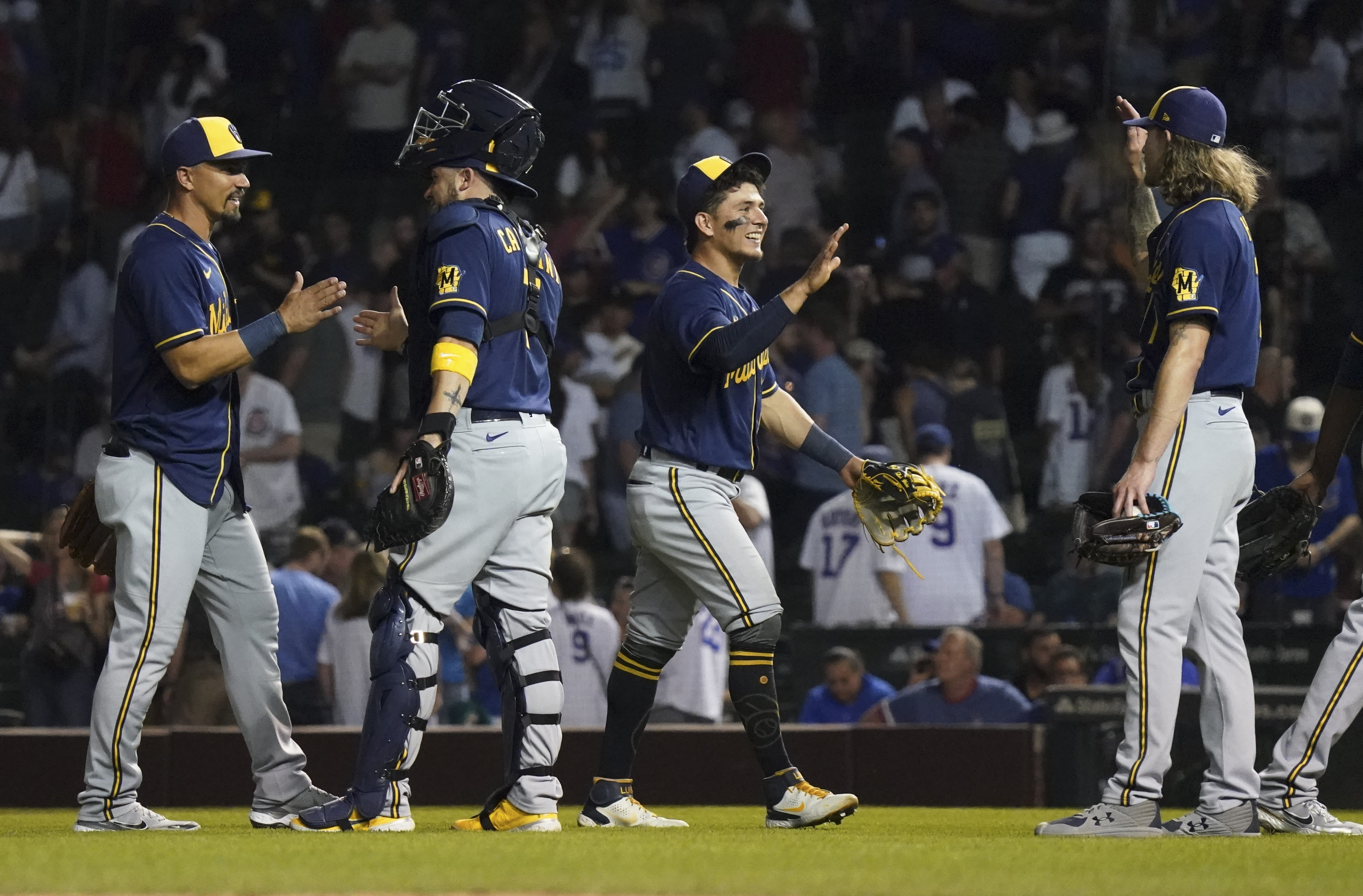 Luis Urias' offense drives Brewers past Twins