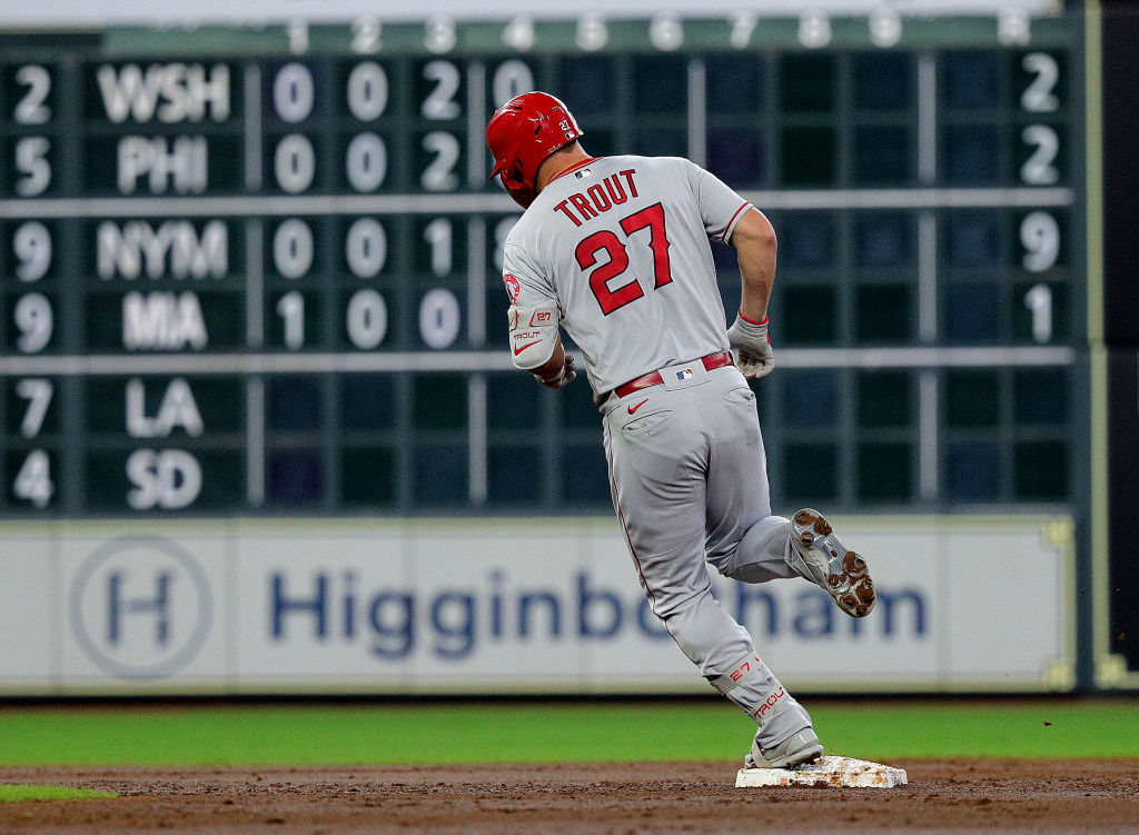 trout baseball player