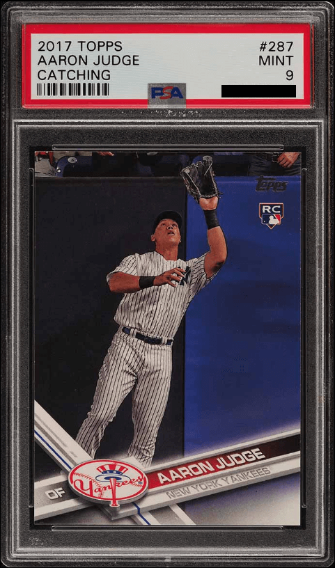 aaron judge rookie card bowman