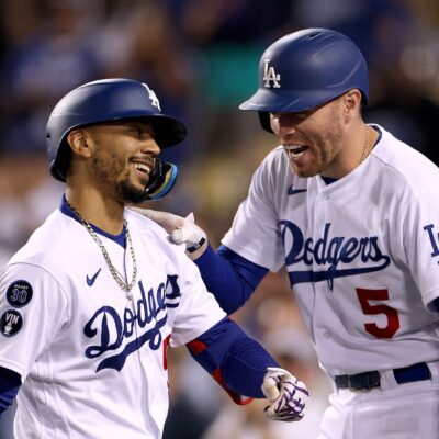 Freddie Freeman and Mookie Betts