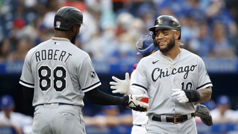 Luis Robert Jr and Yoan Moncada