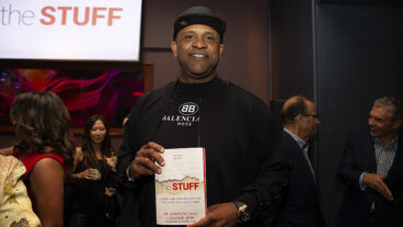 CC Sabathia poses for a picture during the Dr. Sampson Davis & Sharlee Jeter 'The Stuff' Book Launch at the 48 Lounge.