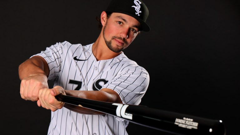 Dominic Fletcher of the Chicago White Sox poses for a portrait during Photo Day at Camelback Ranch.