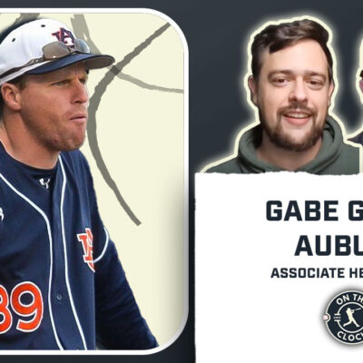 On The Clock: Interview with Auburn Baseball Associate Head Coach Gabe Gross