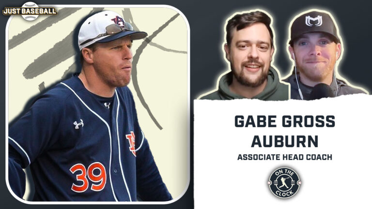 On The Clock: Interview with Auburn Baseball Associate Head Coach Gabe Gross