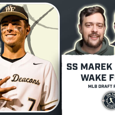 2025 MLB Draft: Interview with Wake Forest’s Marek Houston