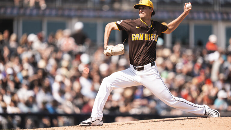 Kyle Hart of the San Diego Padres