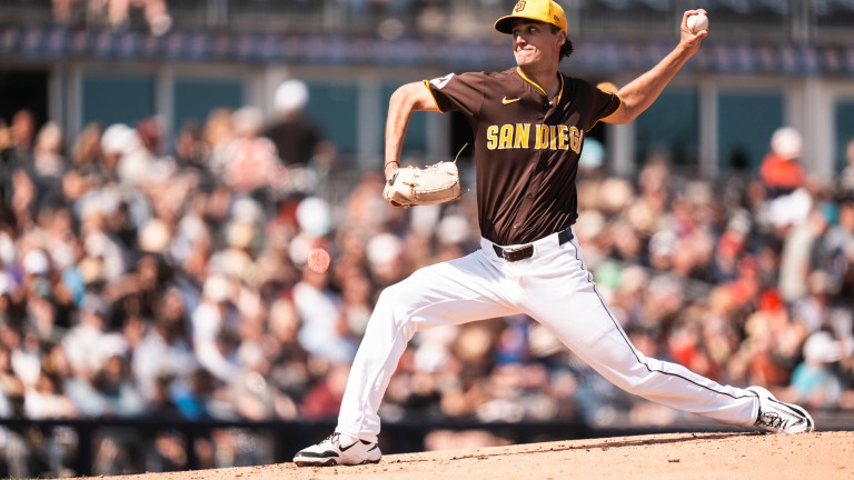 Kyle Hart of the San Diego Padres