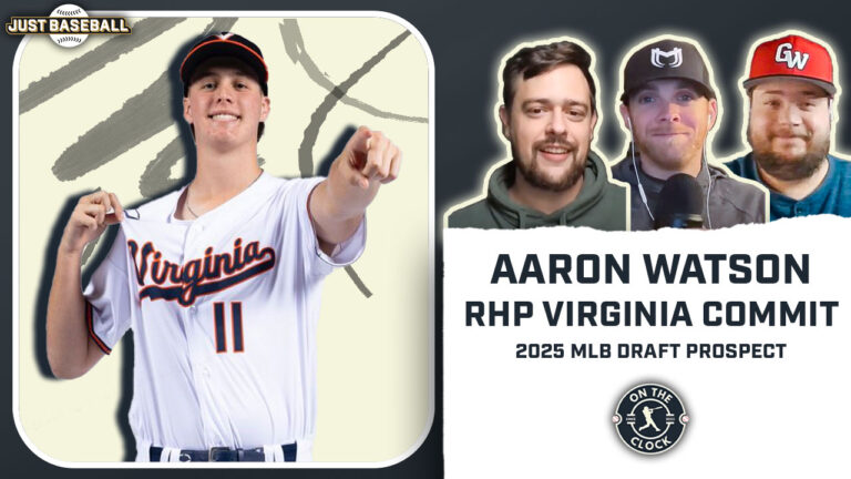 On The Clock: 2025 MLB Draft Prospect & RHP Aaron Watson Joins the Show!