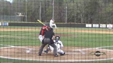 Briggs McKenzie pitching for Corinth Holders HS.