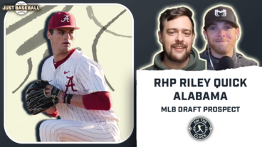 On The Clock Interview: Alabama Pitcher Riley Quick