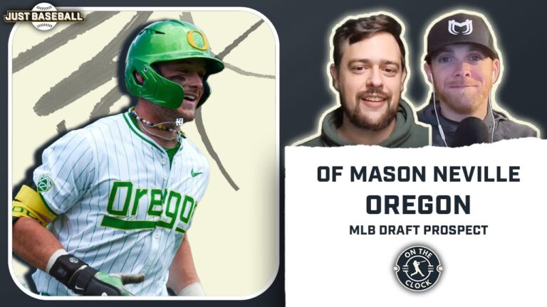 On The Clock: Interview with Oregon Outfielder Mason Neville