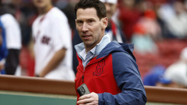 BOSTON, MA - MAY 19: Craig Breslow chief baseball officer of the Boston Red Sox before the game against the New York Mets at Fenway Park on May 19, 2025 in Boston, Massachusetts. (Photo By Winslow Townson/Getty Images)