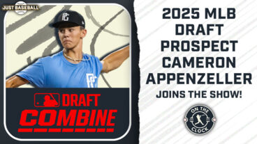 Thumbnail image: MLB Draft prospect Cameron Appenzeller joins On the Clock