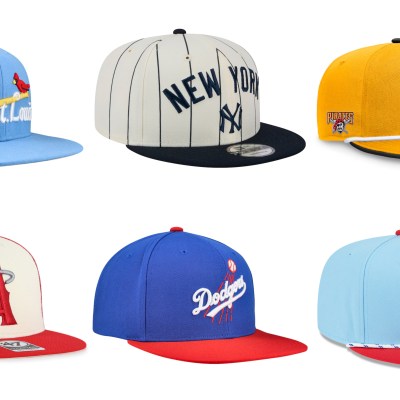 Six of the best MLB snapback hats in square boxes