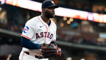 HOUSTON, TEXAS - AUGUST 26: Yordan Alvarez #44 of the Houston Astros takes the field before his first game back from injury against the Colorado Rockies at Daikin Park on August 26, 2025 in Houston, Texas. (Photo by Houston Astros/Getty Images)