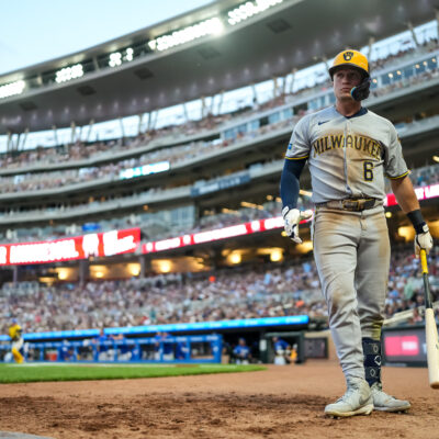 For Once, Brewers Bats Have Them Atop the Standings