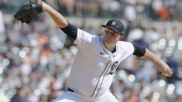 DETROIT, MI - SEPTEMBER 18: Tarik Skubal #29 of the Detroit Tigers pitches against the Cleveland Guardians during the first inning at Comerica Park on September 18, 2025 in Detroit, Michigan. (Photo by Duane Burleson/Getty Images)