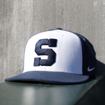 CARY, NC - FEBRUARY 23: Penn State University baseball hat during a game between Wagner and Penn State at Coleman Field at USA Baseball National Training Complex on February 23, 2020 in Cary, North Carolina. (Photo by Andy Mead/ISI Photos/Getty Images)