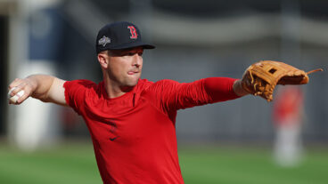 NEW YORK, NEW YORK - SEPTEMBER 30: Alex Bregman #2 of the Boston Red Sox warms up ahead of game one of the American League Wild Card Series at Yankee Stadium on September 30, 2025 in the Bronx borough of New York City. (Photo by Ishika Samant/Getty Images)