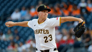 PITTSBURGH, PA - JULY 22: Mitch Keller #23 of the Pittsburgh Pirates in action against the Detroit Tigers at PNC Park on July 22, 2025 in Pittsburgh, Pennsylvania. (Photo by Justin K. Aller/Getty Images)