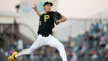 BRADENTON, FL - MARCH 20: Seth Hernandez #25 of the Pittsburgh Pirates pitches during the game between the Detroit Tigers and the Pittsburgh Pirates at LECOM Park on Friday, March 20, 2026 in Bradenton, Florida. (Photo by Julio Aguilar/MLB Photos via Getty Images)