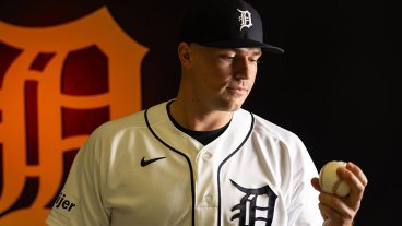 LAKELAND, FL - FEBRUARY 17: Tarik Skubal #29 of the Detroit Tigers poses for a photo during the Detroit Tigers photo day at Publix Field at Joker Marchant Stadium on Tuesday, February 17, 2026 in Lakeland, Florida. (Photo by Mike Carlson/MLB Photos via Getty Images)