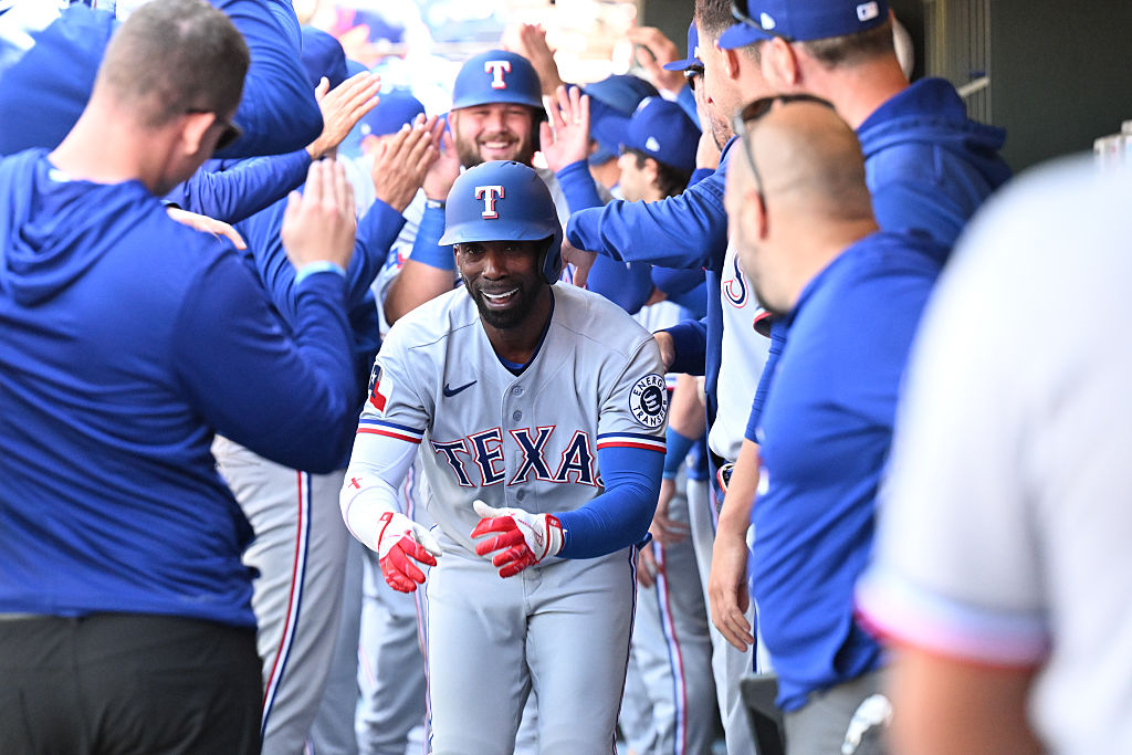 Andrew McCutchen Is Having Fun, Showing Out for Rangers