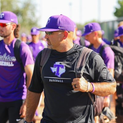 Head Coach Fuller Smith on May 19, 2025. Image courtesy of Tarleton State baseball.