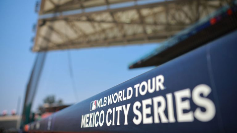 MEXICO CITY, MEXICO - APRIL 28: General view of Alfredo Harp Helú stadium prior to the MLB World Tour Mexico City Series between the Houston Astros and the Colorado Rockies at Estadio Alfredo Harp Helú on April 28, 2024 in Mexico City, Mexico. (Photo by Hector Vivas/Getty Images)