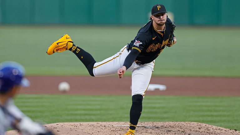 PITTSBURGH, PA - MAY 28: Paul Skenes (30) of the Pittsburgh Pirates delivers a pitch during an MLB game against the Chicago Cubs on May 28, 2026 at PNC Park in Pittsburgh, Pennsylvania. (Photo by Joe Robbins/Icon Sportswire via Getty Images)