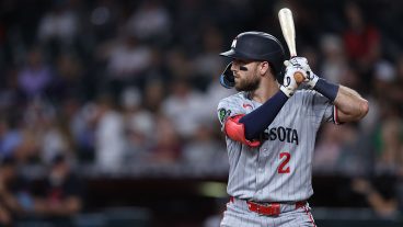 PHOENIX, ARIZONA - JUNE 19: Kody Clemens #2 of the Minnesota Twins bats during the seventh inning of the MLB game against the Arizona Diamondbacks at Chase Field on June 19, 2026 in Phoenix, Arizona. (Photo by Jeremy Chen/Getty Images)