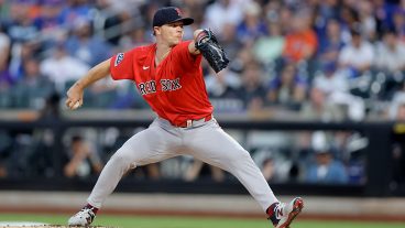 NEW YORK, NEW YORK - JULY 10: Sonny Gray #54 of the Boston Red Sox in action against the New York Mets at Citi Field on July 10, 2026 in New York City. The Red Sox defeated the Mets 6-2. (Photo by Jim McIsaac/Getty Images)
