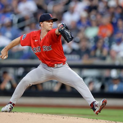NEW YORK, NEW YORK - JULY 10: Sonny Gray #54 of the Boston Red Sox in action against the New York Mets at Citi Field on July 10, 2026 in New York City. The Red Sox defeated the Mets 6-2. (Photo by Jim McIsaac/Getty Images)
