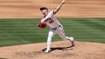 ANAHEIM, CALIFORNIA - JULY 22: Reid Detmers #48 of the Los Angeles Angels throws a pitch in the third inning against the St. Louis Cardinals at Angel Stadium of Anaheim on July 22, 2026 in Anaheim, California. (Photo by Joe Scarnici/Getty Images)
