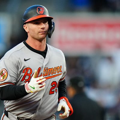 NEW YORK, NY - MAY 01: Pete Alonso #25 of the Baltimore Orioles rounds the bases after hitting a solo home run to tie the game in the second inning during the game between the Baltimore Orioles and the New York Yankees at Yankee Stadium on Friday, May 1, 2026 in New York, New York. (Photo by Daniel Shirey/MLB Photos via Getty Images)