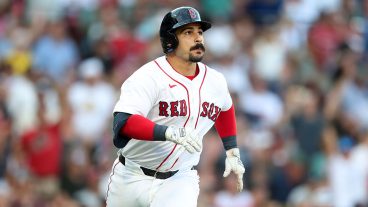 BOSTON, MA - AUGUST 19: Mickey Gasper #30 of the Boston Red Sox rounds the bases after hitting a three run home run in the sixth inning during the game between the Arizona Diamondbacks and the Boston Red Sox at Fenway Park on Wednesday, August 19, 2026 in Boston, Massachusetts. (Photo by Rob Tringali/MLB Photos via Getty Images)